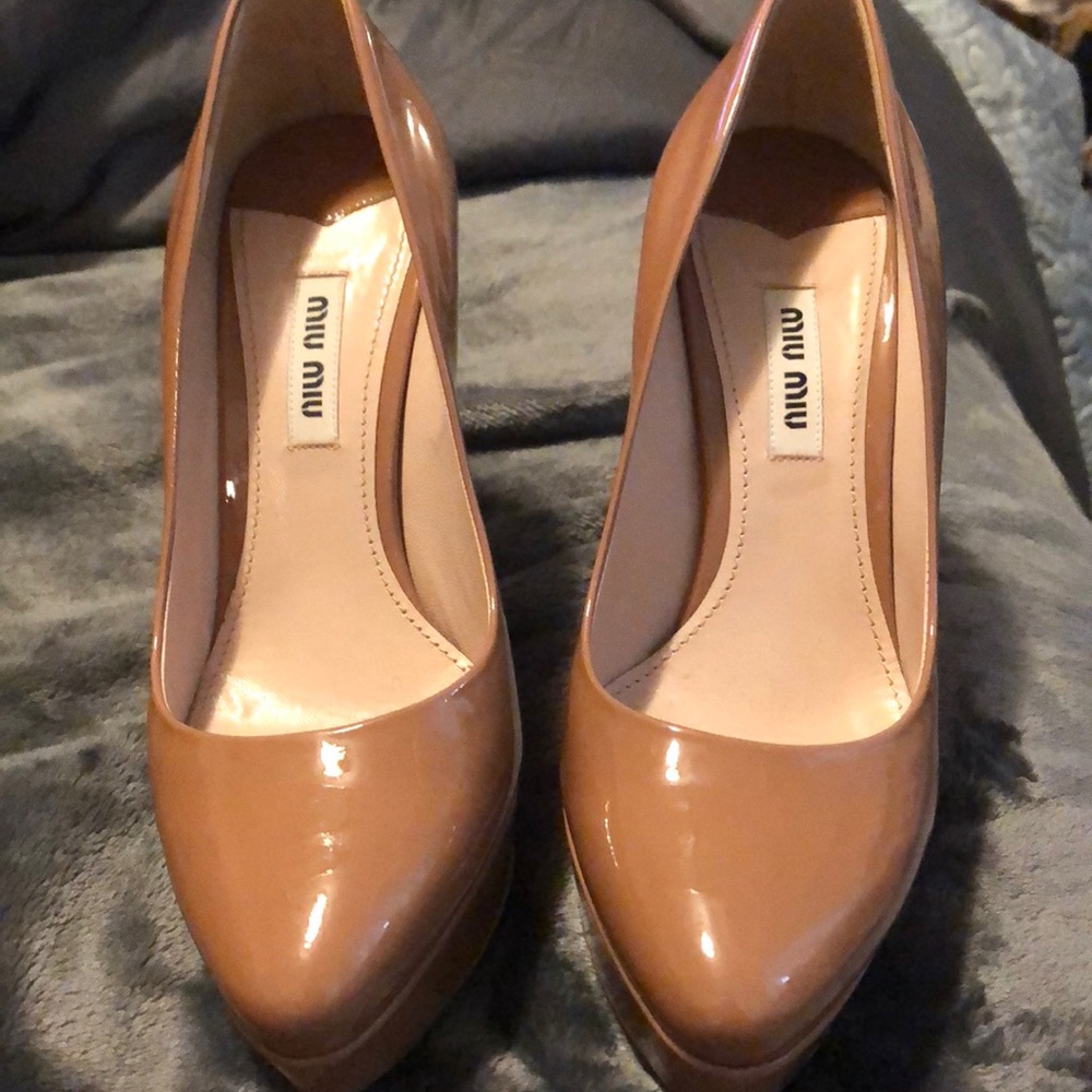 Heels. Miu Miu Size 35 1/2 Authentic - image 1